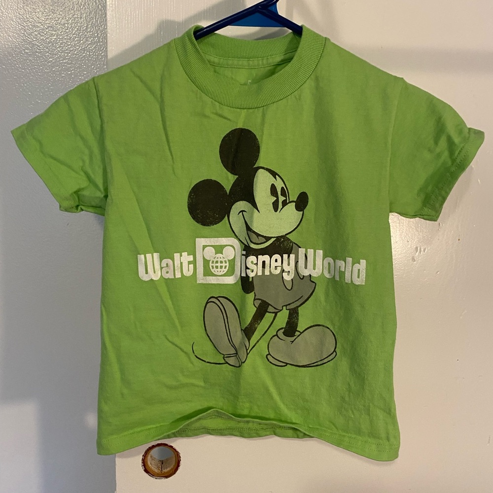 Hanes Kids Green Walt Disney World T-Shirt
